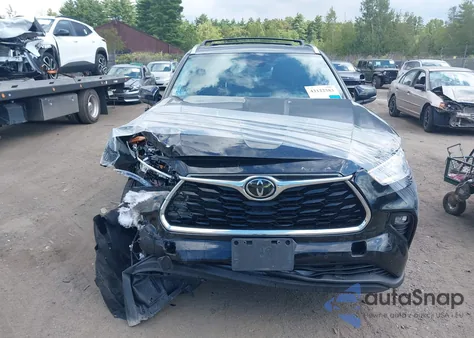 2020 Toyota Highlander Limited from USA, damaged, VIN 5TDDZRBHXLS024371